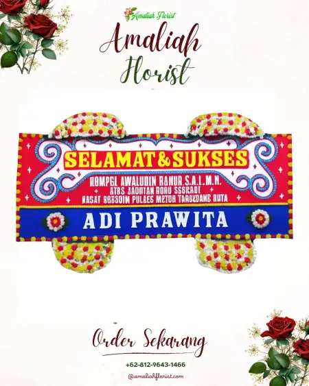 Papan Bunga Ucapan Selamat Rejo Sari